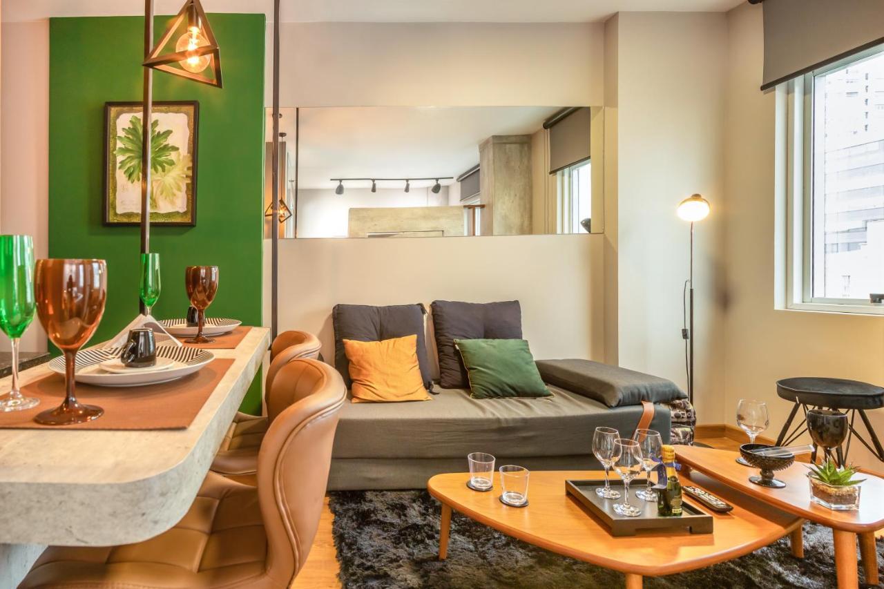 806 - Rentaqui - Flat Studio Bela Cintra Elegance - Consolacao São Paulo Zewnętrze zdjęcie